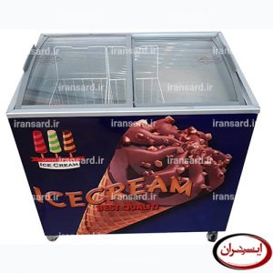 یخچال بستنی صندوقی ۳۰۰ لیتری درب کشویی